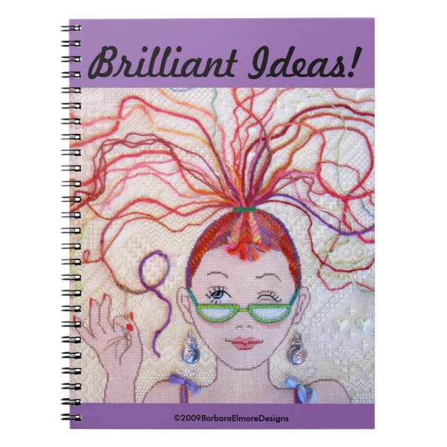 Threadhead Notebook/Brilliant Ideah Spiral Notebook (Front)