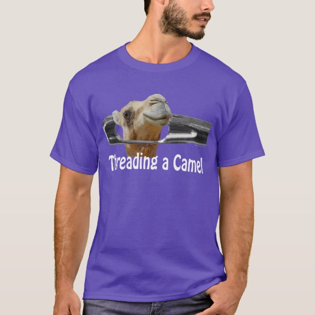 Threading a Camel T-Shirt (Front)