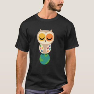 Threadless Andy Westface Owl Spirit Graphic T-Shirt