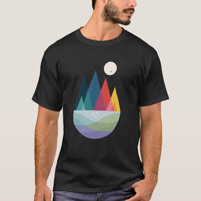 Threadless Andy Westface Somewhere Graphic T-Shirt (Front)
