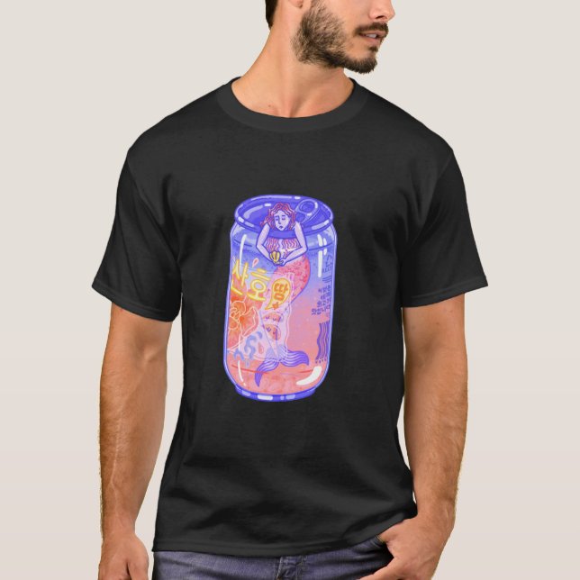 Threadless Laura O'Connor Coral Sweat Graphic T-Shirt (Front)