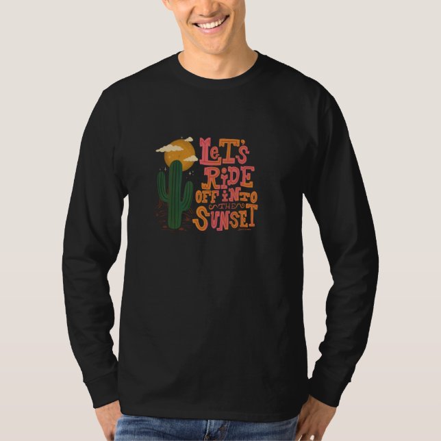Threadless Little Sisters Studio Sunset Graphic T-Shirt (Front)