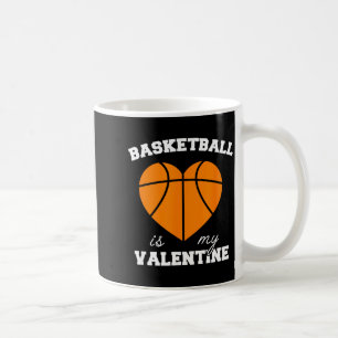 Threadrock Basketball Is My Valentine - Women's Un Coffee Mug