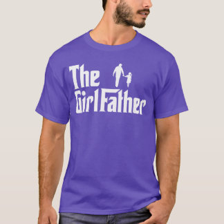 Threadrockhe Girl Father Funny Dad of Girls Daddy  T-Shirt