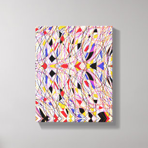 Threads of fantasy canvas print