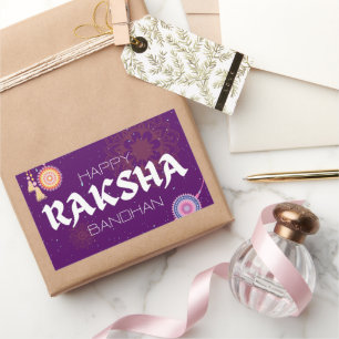 Threads of Love – Raksha Bandhan Celebration Rectangular Sticker