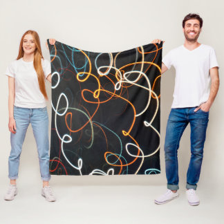 Threads of Motion— Fleece Blanket