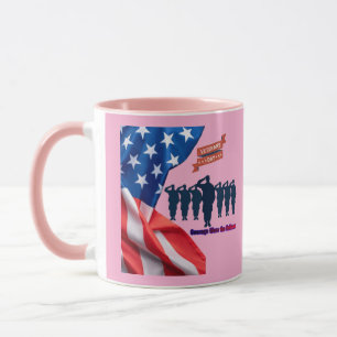 Threads of patriots pride pink mug
