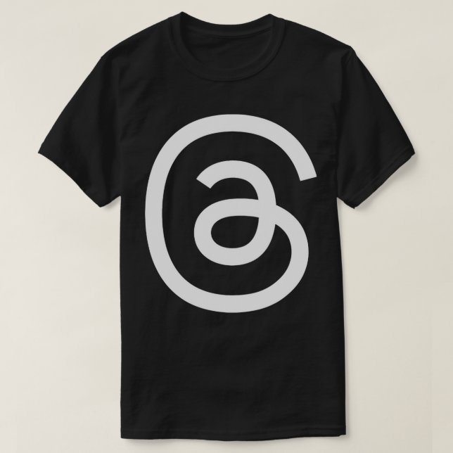 Threads Social Media Thread T-Shirt (Design Front)