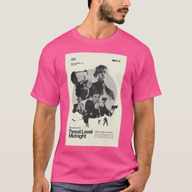 Threat Level Midnight T-Shirt (Front)