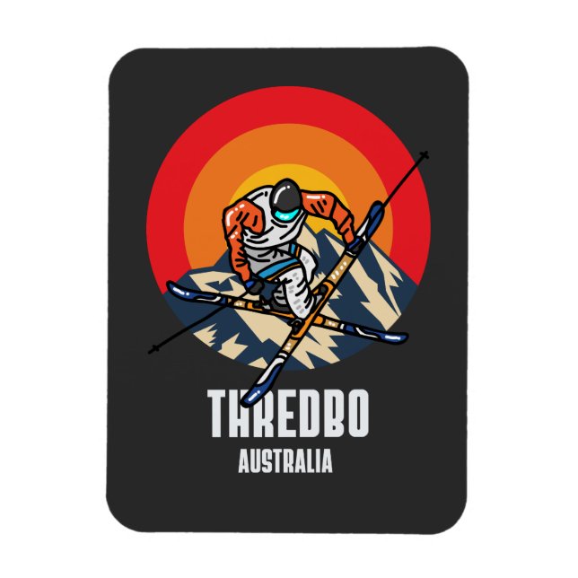 Thredbo Ski Alpine Resort Australia Magnet (Vertical)