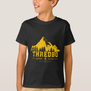Thredbo Snowy Mountains Australia Ski Resort Souve T-Shirt