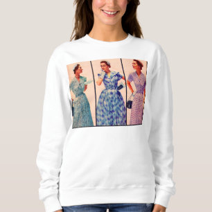 three 1953 dresses - vintage clothing