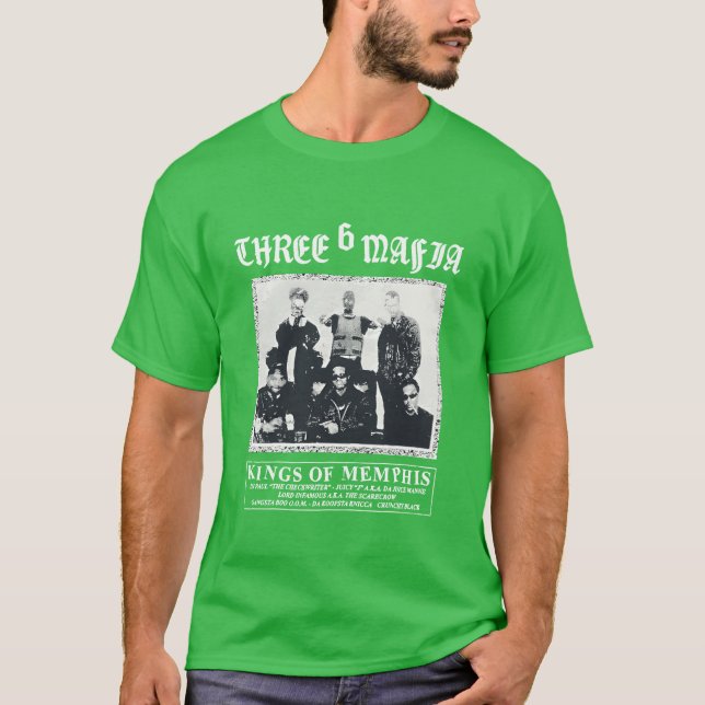 Three 6 Mafia funny T-Shirt (Front)