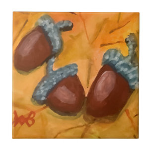 Three Acorns Tile