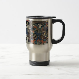 Three actors by Utagawa,Kuniyoshi Travel Mug