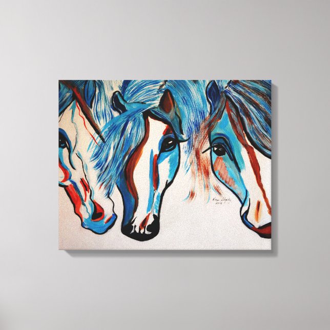 THREE AMEGOS CANVAS PRINT (Front)