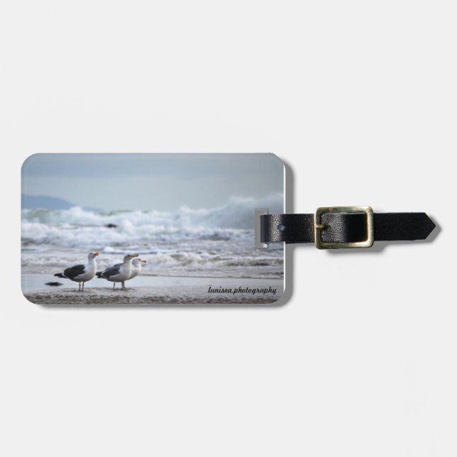 Three Amigos Luggage Tag (Front Horizontal)
