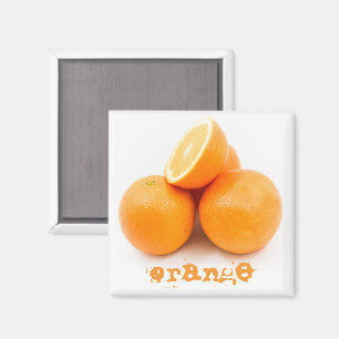 Three and a Half Oranges Magnet