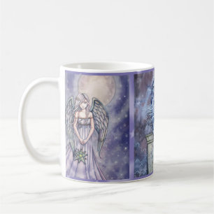 Three Angels Holiday Mug by Molly Harrison