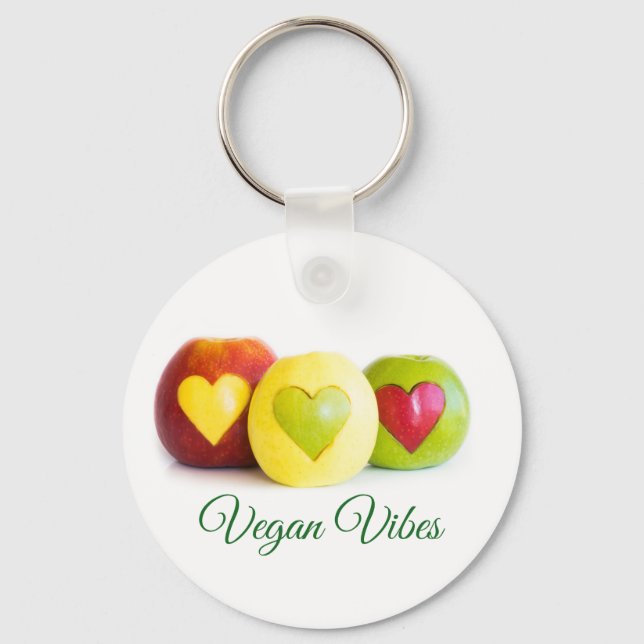 Three apples key ring (Front)