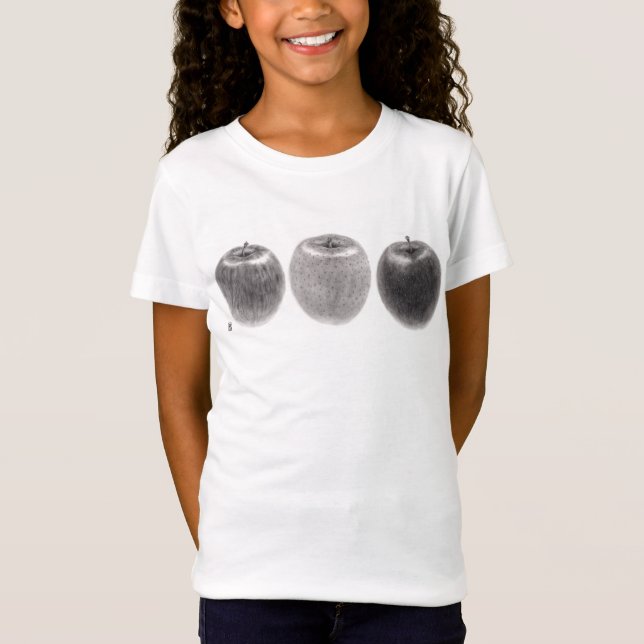 Three Apples Side T-Shirt (Front)