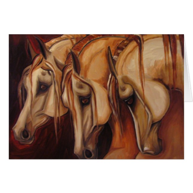 Three Arabians (Front Horizontal)