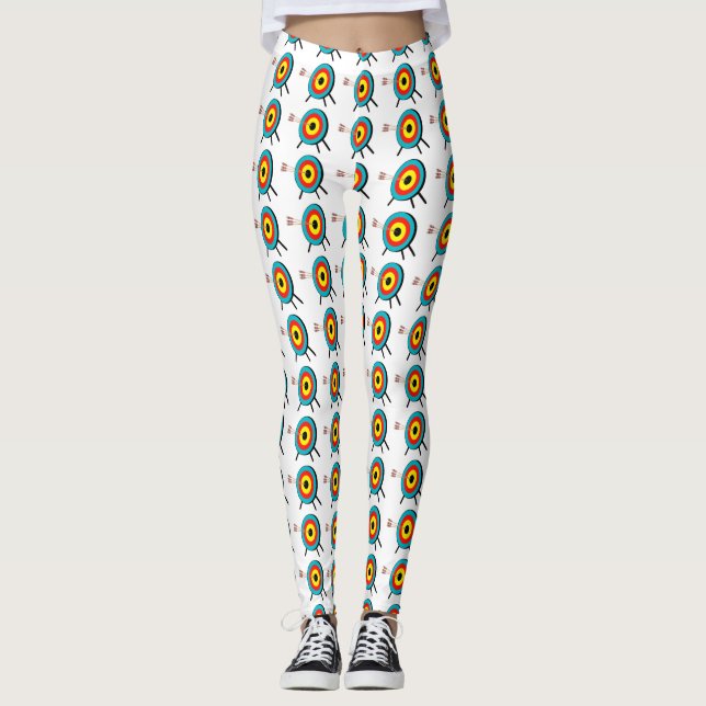 Three Arrow Bullseye Leggings (Front)