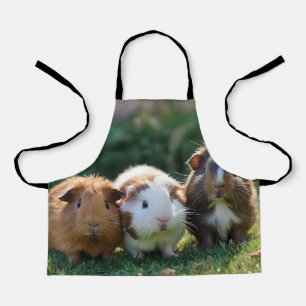 Three Baby Guinea Pigs, Apron