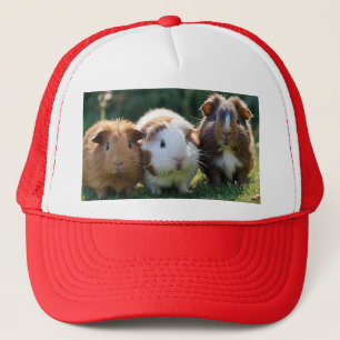 Three Baby Guinea Pigs, Trucker Hat