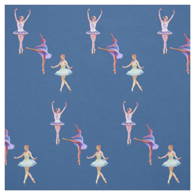 Three Ballerinas Fabric (Swatch)