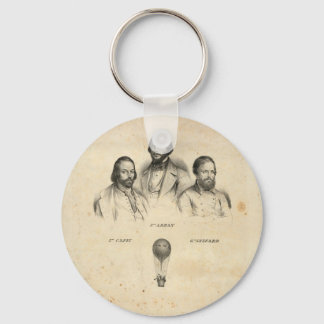 Three Balloonists keychain