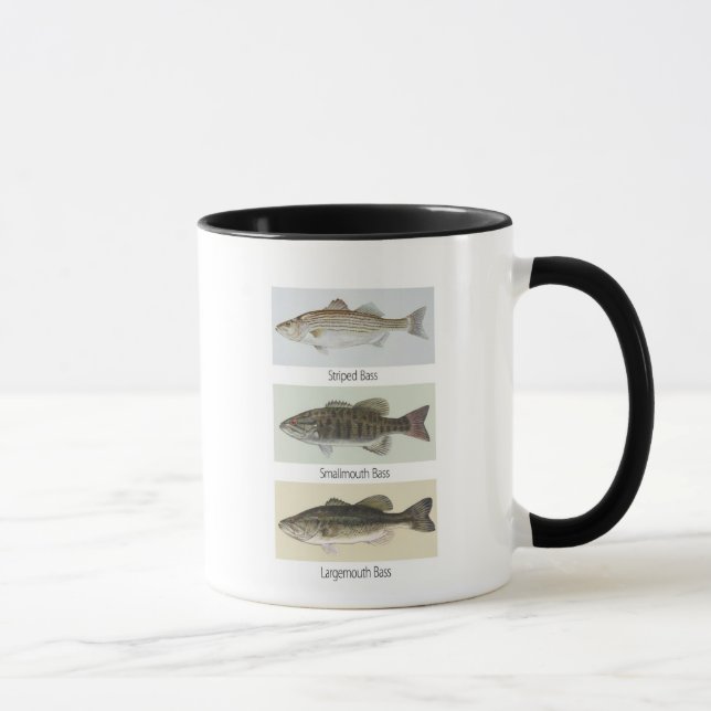 Three Bass Coffee Mug (Right)