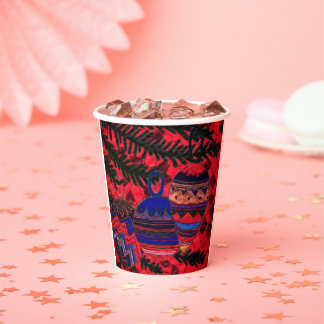 Three baubles Paper cup