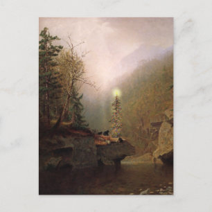 Three Bears Forest Christmas Postcard