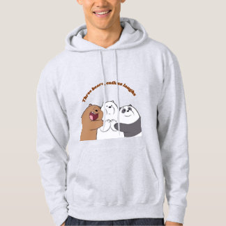 Three Bears Fun – Cute Clothing Design Hoodie