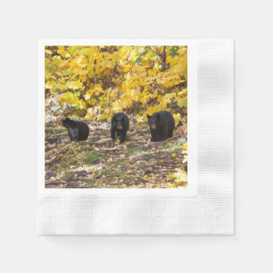 Three Bears Napkin