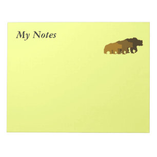 Three Bears Notepad