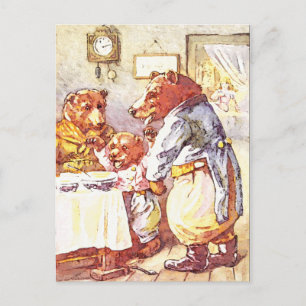 Three Bears Postcard