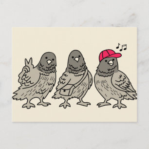 Three best friends postcard