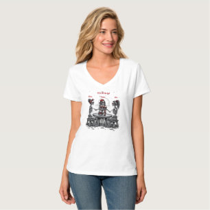 Three Best Friends Skeletons T-Shirt
