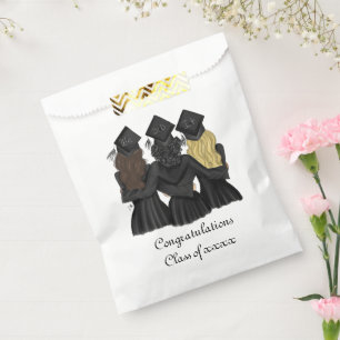 Three Best Graduates Congratulations Party Favour Bags
