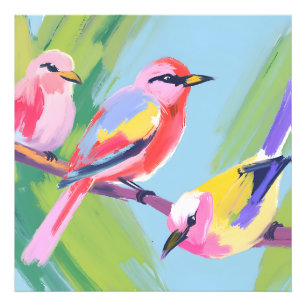 Three Birds Photo Print