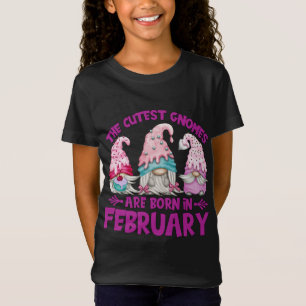 Three Birthday Gnomes For Garden Mum Legend Born I T-Shirt