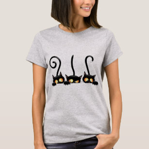 Three black cats T-Shirt