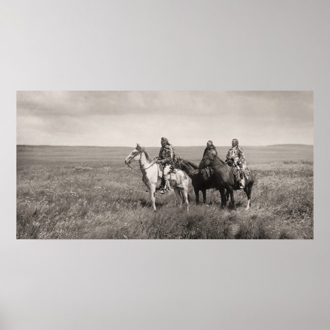 Three Blackfoot Chiefs Poster (Front)