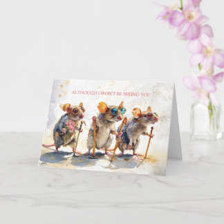 Three Blind Mice Birthday Delight Card