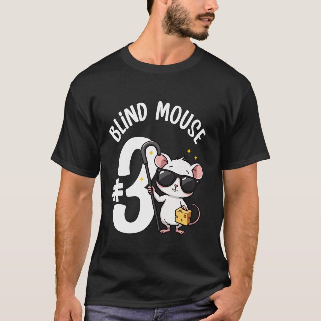 Three Blind Mice Matching Halloween Group Costume  T-Shirt (Front)