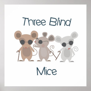 Three Blind Mice Poster