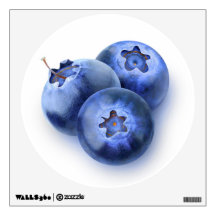 Three blueberries